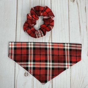 Dog Bandana & Scrunchie set